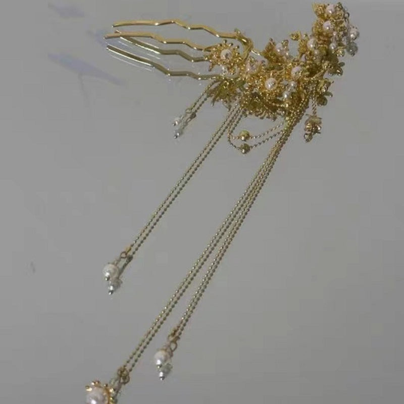 Moonlit Ice Lotus Bangle Bracelet